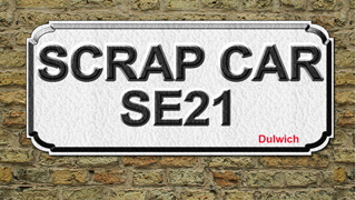 scrap car Dulwich Village